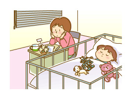 子供の発熱　シーン３