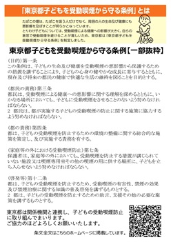 一般向け条例啓発チラシ表