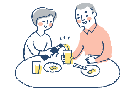 飲酒：イメージ