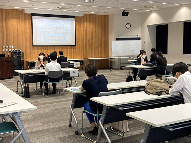 個別相談会の様子
