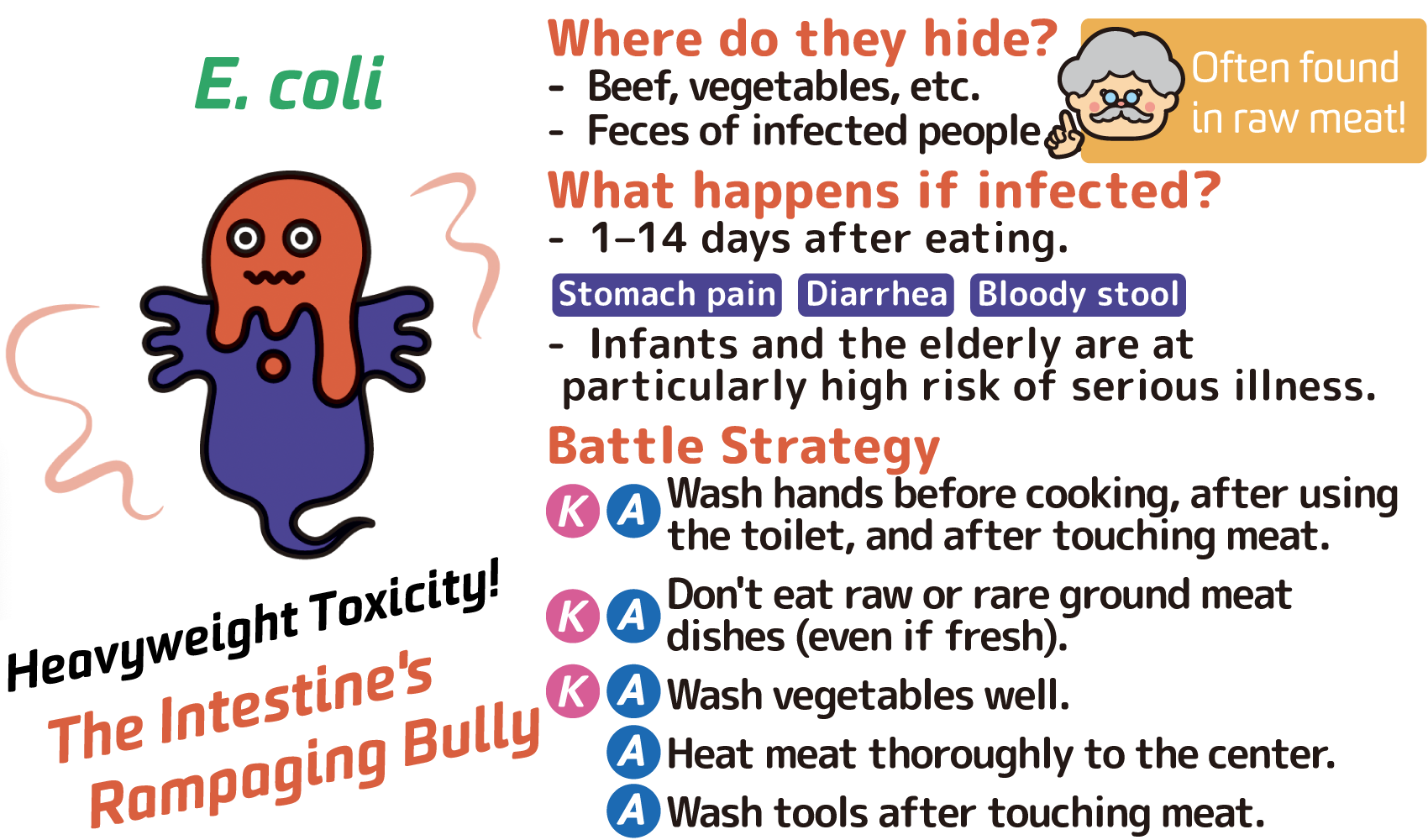E. coli (The Toxic Heavyweight)