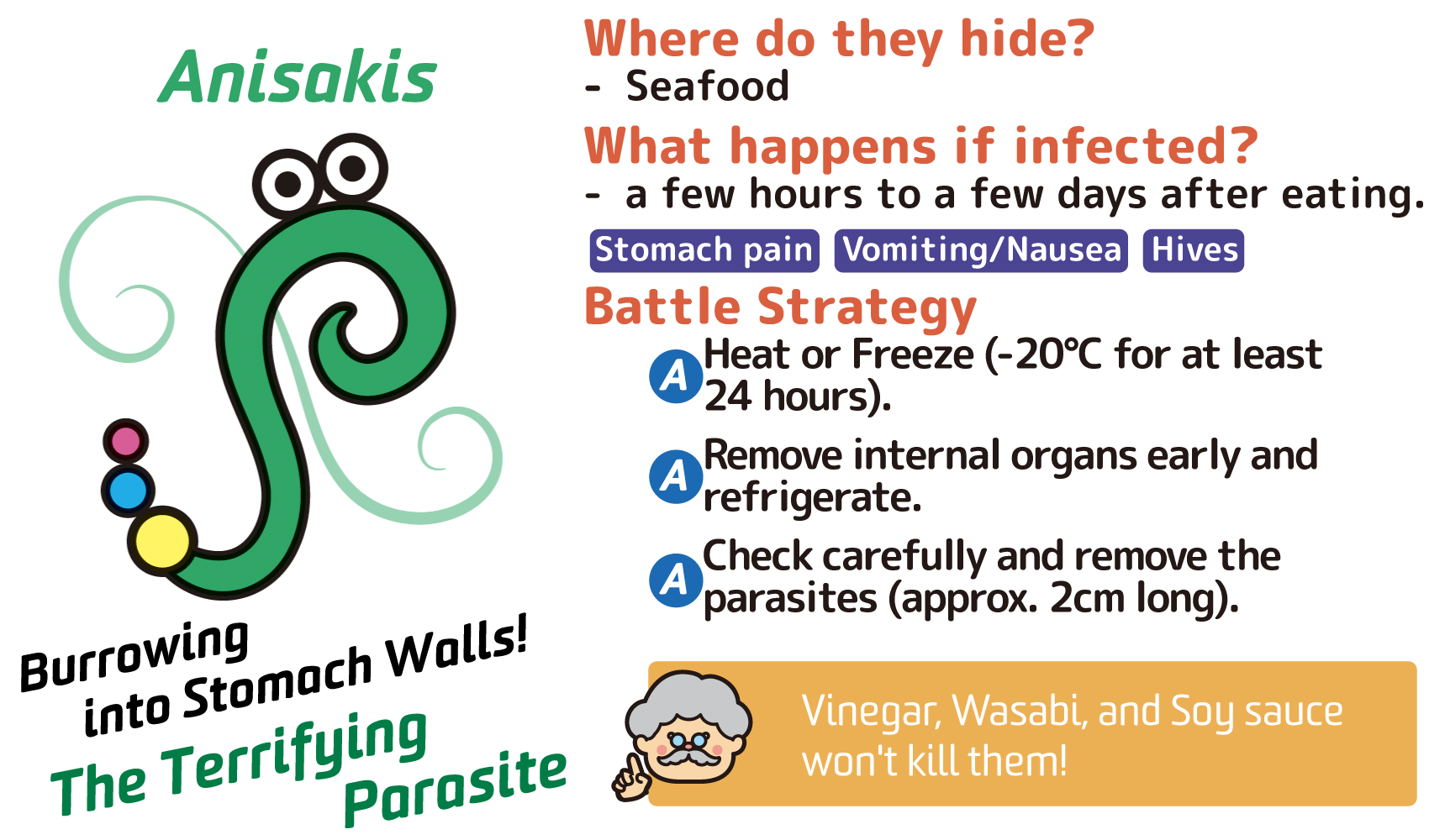 Anisakis (The Stomach Invader)