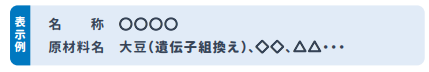 表示例